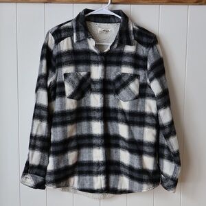 Ci Sono Women’s Sherpa Lined Plaid Flannel